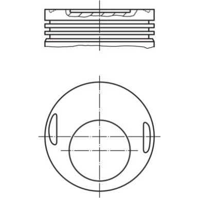 MAHLE ORIGINAL Kolben | 0027000