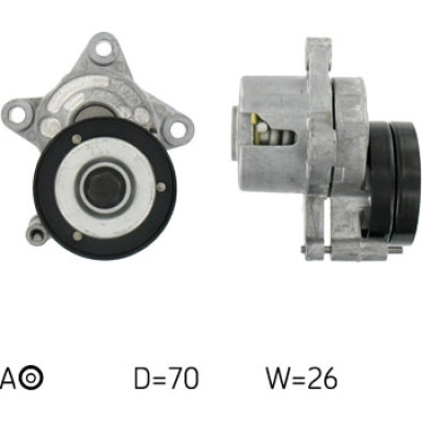 Spannrolle Multi-V | VW Polo 1,4 95 | VKM 31023