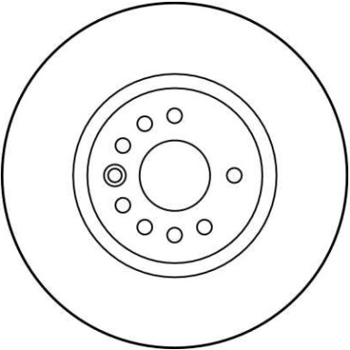 Bremsscheibe Opel P. Vectra | DF2778S