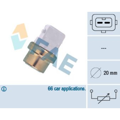 FAE Sensor, Kühlmitteltemperatur | 32600