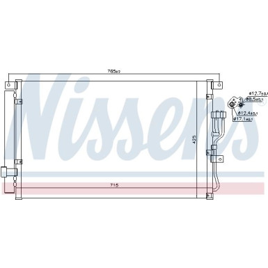 Kondensator PKW | HYUNDAI IX55 DIESEL 09 | 940210