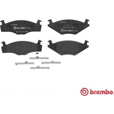 BREMBO Bremsklötze VA | SEAT Cordoba, Ibiza VW Golf, Passat 81-99 | P 85 012