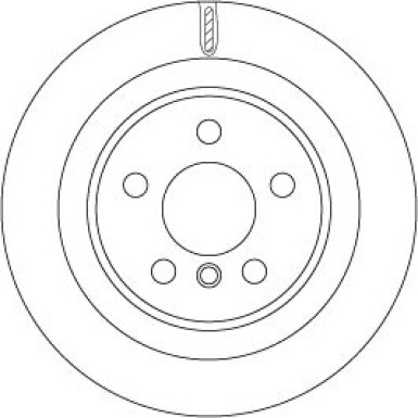 11 482 089 Bremsscheibe HA | BMW 2er, X1 13 | DF6755