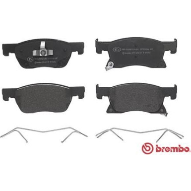 BREMBO Bremsklötze VA | OPEL Astra K 15 | P 59 092