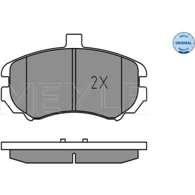 Bremsbelagsatz Hyundai P. Elantra 00- Mit Sensor | 025 243 6917/W