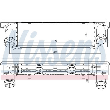 Ladeluftkühler PKW | BMW 3 F30 11 | 96344