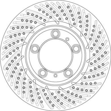 TRW Bremsscheibe | DF6267S