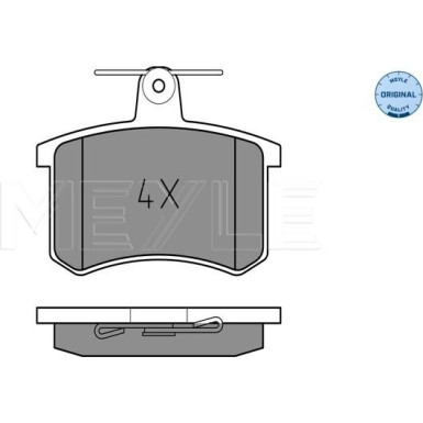 Bremsbelagsatz Vw T. A80/100/A4 | 252114416