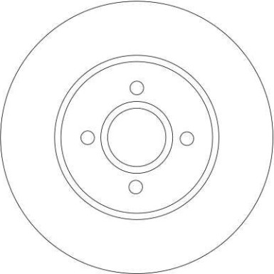 BREMSSCHEIBE FORD P. FOCUS | DF4250