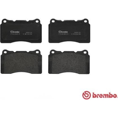 BREMBO Bremsklötze VA | MITSUBISHI Lancer RENAULT Megane 08 | P 54 040