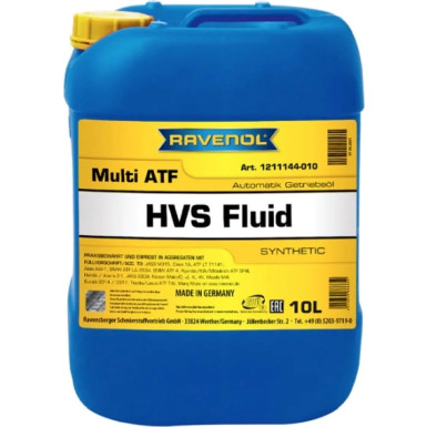 Ravenol Multi Atf Hvs FlüssigÖl 10L | 1211144-010-01-999