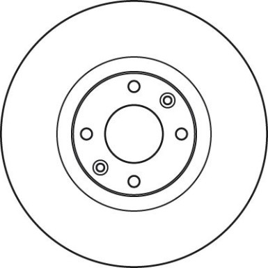 Bremsscheibe Peugeot S. 308 07- 2.0Hdi | DF4962S