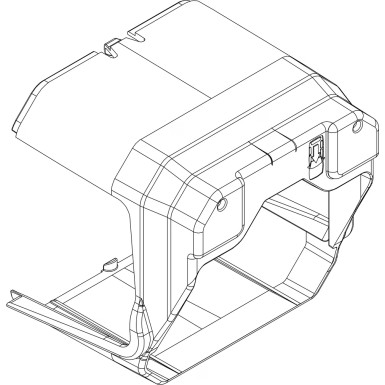 Thule Epos/EasyFold Housing Foot | THULE Ersatzteil | 1500052631