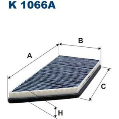 FILTRON Filter, Innenraumluft | K 1066A