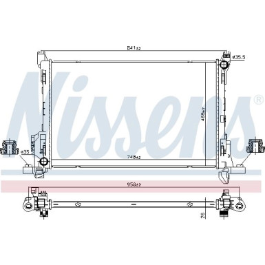 Wasserkühler PKW | Opel Vivaro B 14 | 630793