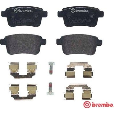 BREMBO Bremsklötze HA | RENAULT Kangoo 08 | P 68 043