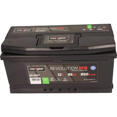 Maxgear Autobatterie 12V 95Ah/850A L- 353X175X175 Efb Für Fahrzeuge Mit Start/Stopp-System | 85-0007