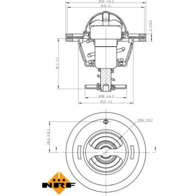 Thermostat, Kühlmittel | 725126