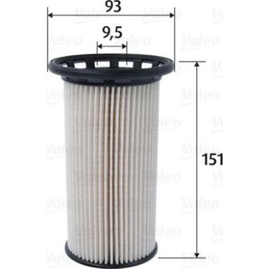 VALEO Kraftstofffilter | 587095