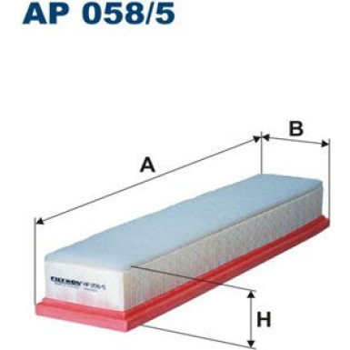 FILTRON Luftfilter | AP 058/5