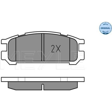 Bremsbelagsatz Subaru T. Impreza/Legacy 1,8-2,5 4Wd 89-00 Mit Sensor | 025 217 0315/W