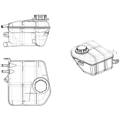 Ausgleichsbehälter, Kühlmittel | 454035