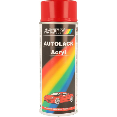 MoTip Autolack Acryl Kompakt rot 400ml | 41635