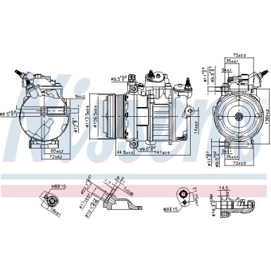 Kompressor PKW | Ford Mondeo,Focus,Galaxy 11 | 890419