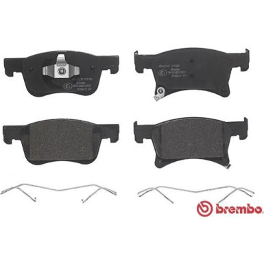 BREMBO Bremsklötze VA | OPEL Adam, Corsa E 12 | P 59 083