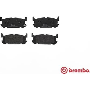 BREMBO Bremsklötze HA | MAZDA MX-5 98-05 | P 49 031