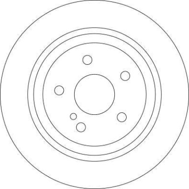 Bremsscheibe Db T. W220 98-05 | DF4437