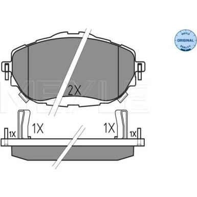 Bremsbelagsatz Toyota P. Auris/Corolla 12 | 252569819