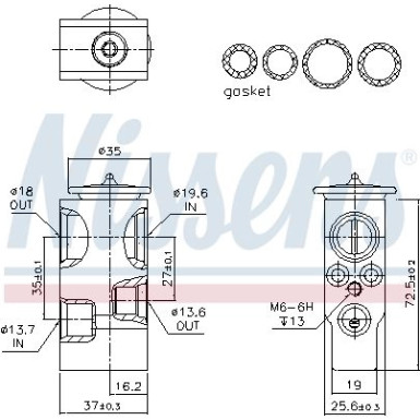 Expansionsventil | BMW 520D 10 | 999378