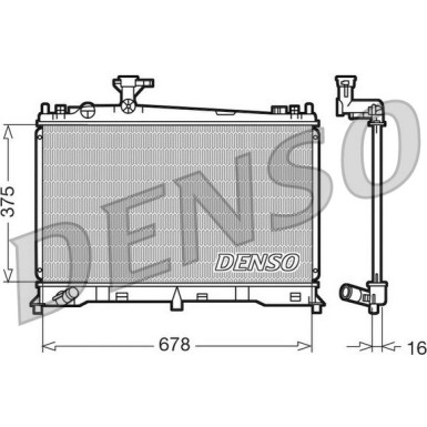 Denso | Motorkühler | DRM44010