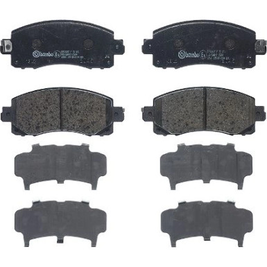 BREMBO Bremsklötze VA | SUBARU Forester,Impreza,XV 16 | P 78 028