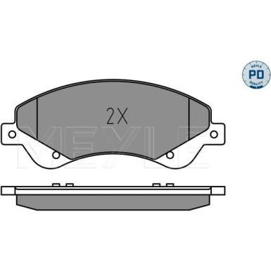 Bremsbelagsatz Ford P. Transit 2.2/2.4 06- (260/2 | 025 244 8518/PD