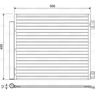KONDENSATOR, KLIMAANLAGE | VAL822559