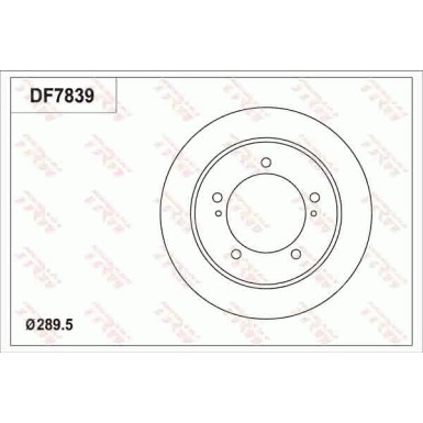 Bremsscheibe Suzuki P. Jimny 98 | DF7839