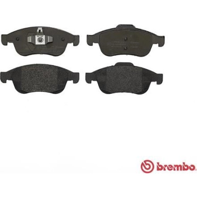 BREMBO Bremsklötze VA | DACIA Dokker, Duster RENAULT Captur 10 | P 68 050