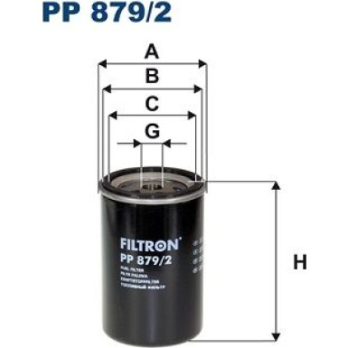 FILTRON Kraftstofffilter | PP 879/2