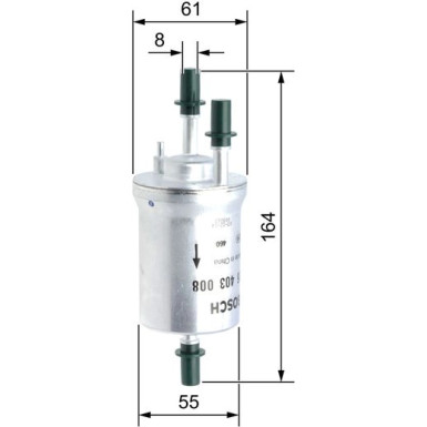 Kraftstofffilter | AUDI,SEAT,SKODA,VW | F 026 403 008