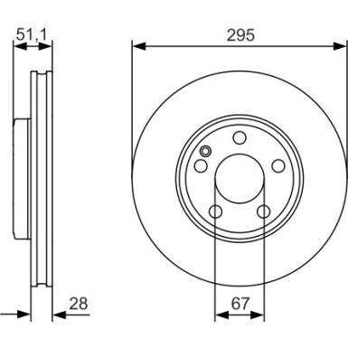 Bremsscheibe | MERCEDES A,B-Klasse | 0 986 479 A01