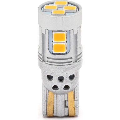 T10 WY5W W2,1x9,5d LED Lampe 12x 2835 SMD Weiß Orange 3,2 Watt | 24714