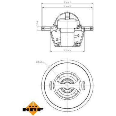 Thermostat, Kühlmittel | 725135