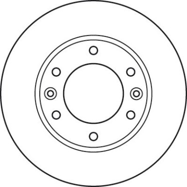 TRW Bremsscheibe | DF4924S