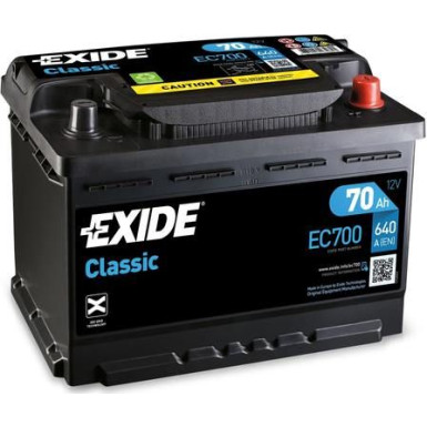 EXIDE Starterbatterie | EC700