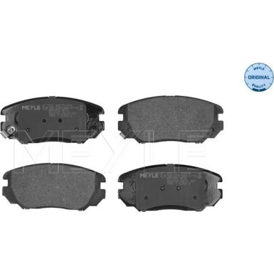 Bremsbelagsatz Opel P. Insignia 08- Mit Sensor | 025 244 1519/W