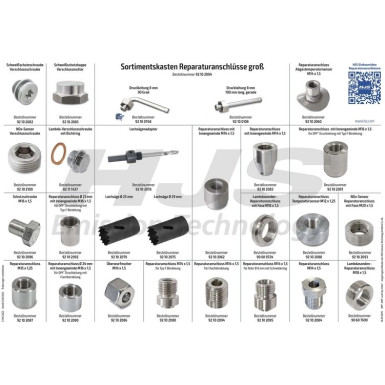 Sortiment, DPF/Kat REP. Satz | Universal | 92 10 2004