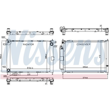 Wasserkühler PKW | Renault Clio III 05 | 637625