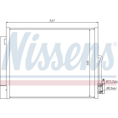 Kondensator PKW | OPEL MERIVA B 10 | 940156